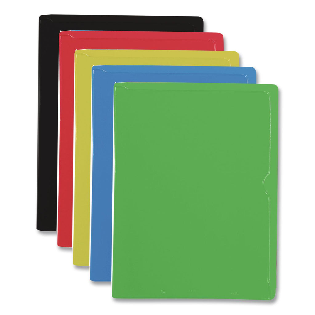 Vinyl Organizers, Letter Size, Assorted Colors, 25/Box