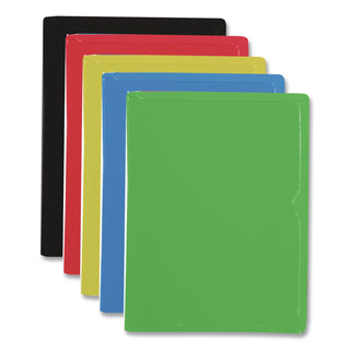 Vinyl Organizers, Letter Size, Assorted Colors, 25/Box