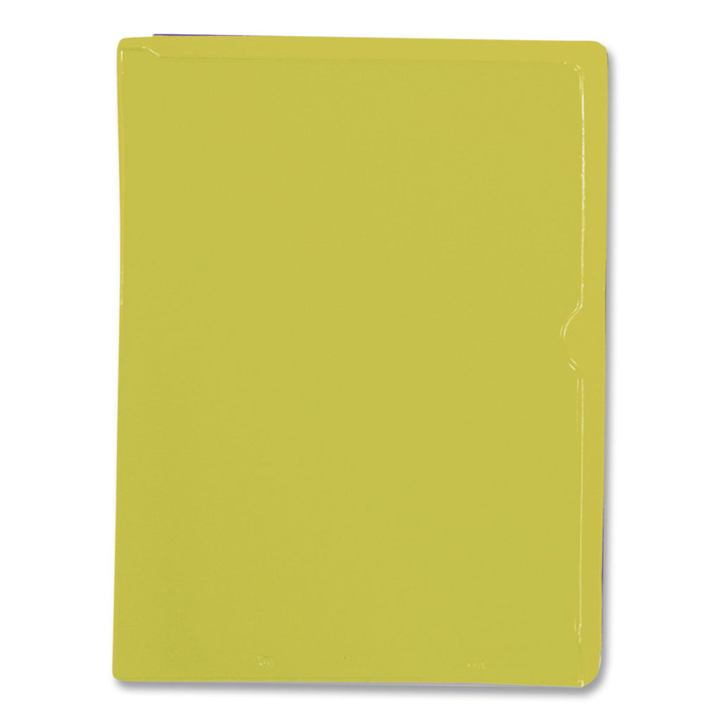 Vinyl Organizers, Letter Size, Assorted Colors, 25/Box