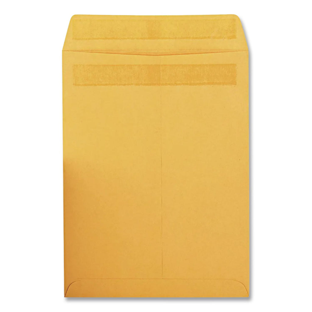 Redi-Seal Catalog Envelope, #13 1/2, Cheese Blade Flap, Redi-Seal Adhesive Closure, 10 x 13, Brown Kraft, 100/Box