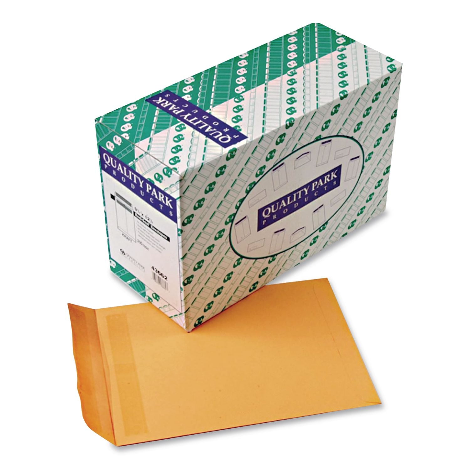 Redi-Seal Catalog Envelope, #12 1/2, Cheese Blade Flap, Redi-Seal Adhesive Closure, 9.5 x 12.5, Brown Kraft, 250/Box