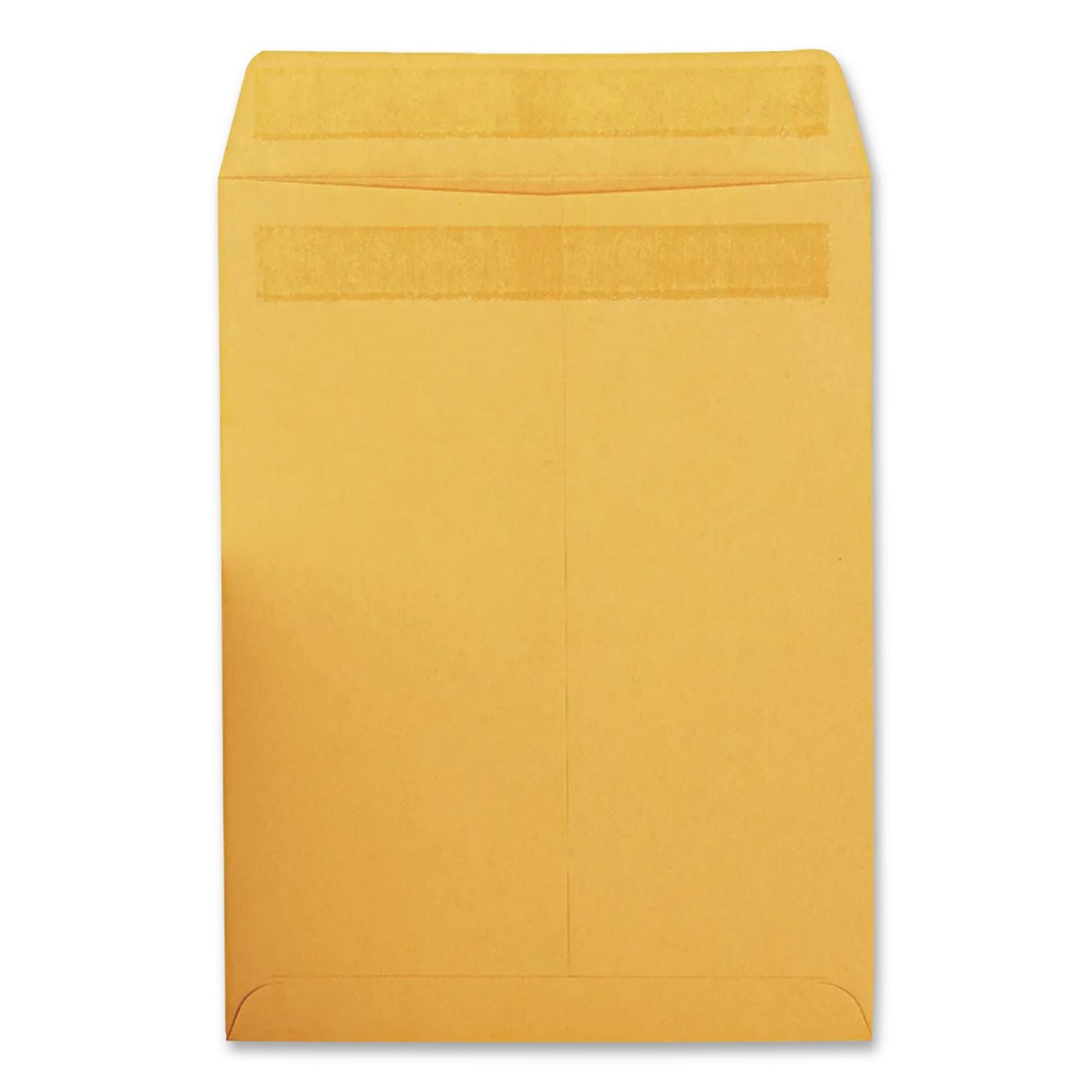 High Bulk Self-Sealing Envelopes, #10 1/2, Cheese Blade Flap, Redi-Seal Adhesive Closure, 9 x 12, Brown Kraft, 100/Box