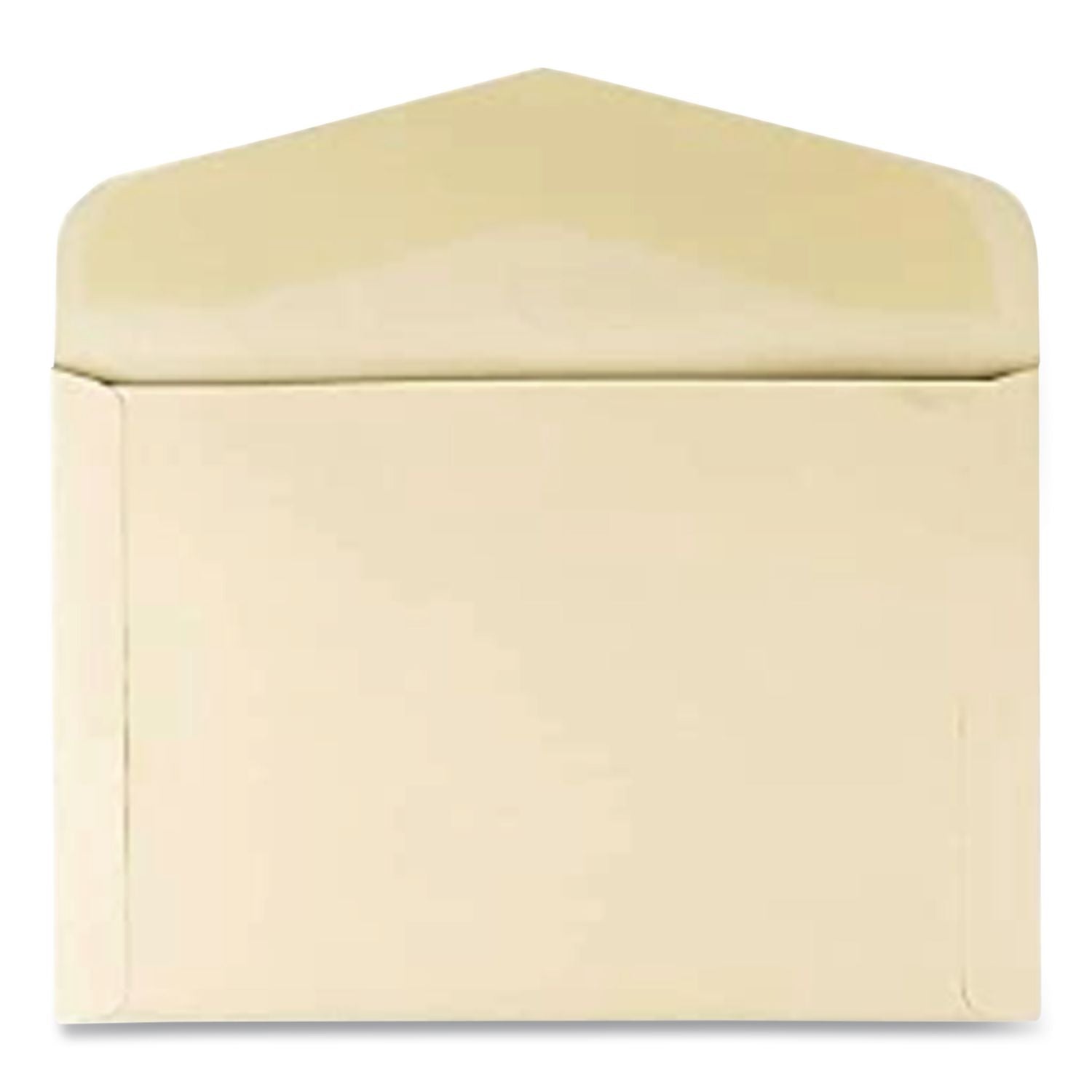 Open-Side Booklet Envelope, #15, Hub Flap, Gummed Closure, 10 x 15, Manila, 100/Box