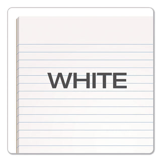 Glue Top Pads, Narrow Rule, 50 White 8.5 x 11 Sheets, Dozen