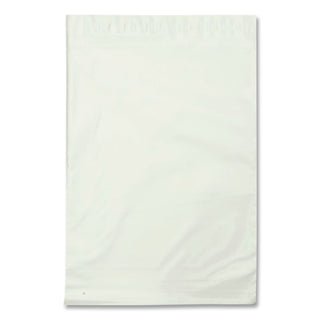 Redi-Strip Poly Expansion Mailer, #4 1/2, Square Flap, Redi-Strip Adhesive Closure, 11 x 13, White, 100/Carton