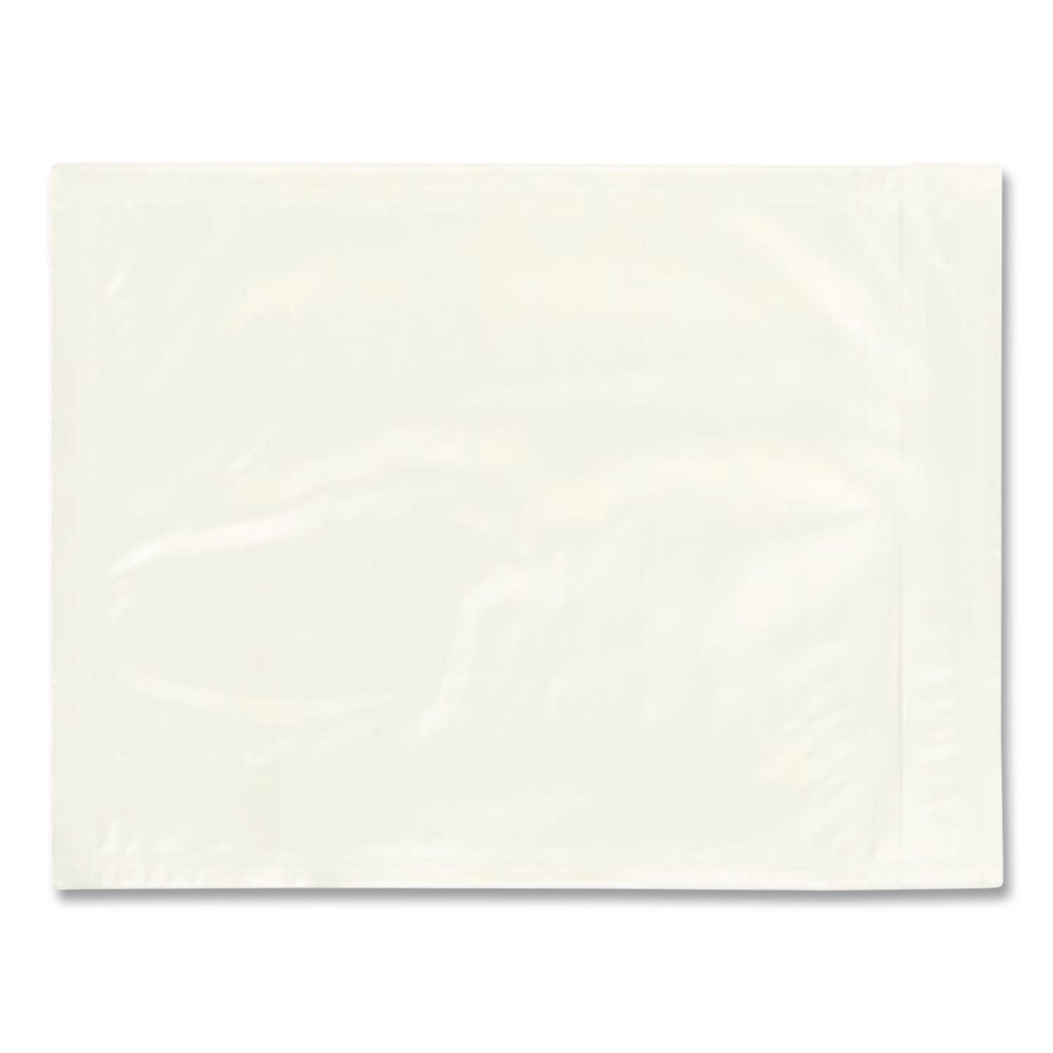Self-Adhesive Packing List Envelope, Clear Front: Full-Size Window, 4.5 x 6, Clear, 1,000/Carton