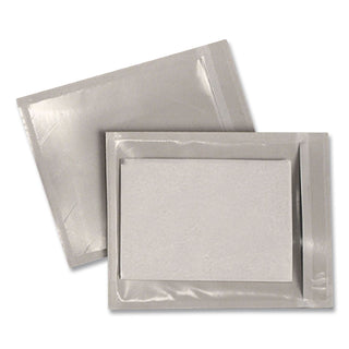 Self-Adhesive Packing List Envelope, Clear Front: Full-Size Window, 4.5 x 6, Clear, 1,000/Carton