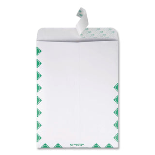 Lightweight 14 lb Tyvek Catalog Mailers, First Class, #12 1/2, Square Flap, Redi-Strip Closure, 9.5 x 12.5, White, 100/Box