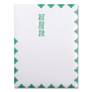 Lightweight 14 lb Tyvek Catalog Mailers, First Class, #12 1/2, Square Flap, Redi-Strip Closure, 9.5 x 12.5, White, 100/Box