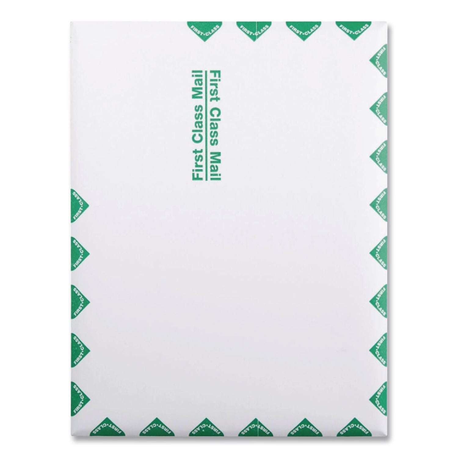 Lightweight 14 lb Tyvek Catalog Mailers, First Class, #12 1/2, Square Flap, Redi-Strip Closure, 9.5 x 12.5, White, 100/Box