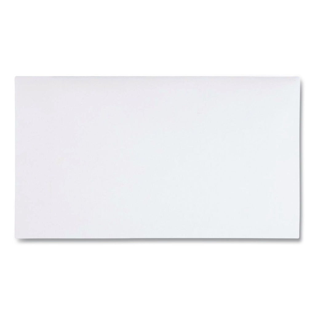 Business Envelope, #6 3/4, Commercial Flap, Side Seam, Gummed Closure, 24 lb Bond Weight Paper, 3.63 x 6.5, White, 500/Box