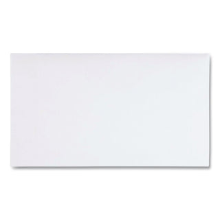 Business Envelope, #6 3/4, Commercial Flap, Side Seam, Gummed Closure, 24 lb Bond Weight Paper, 3.63 x 6.5, White, 500/Box