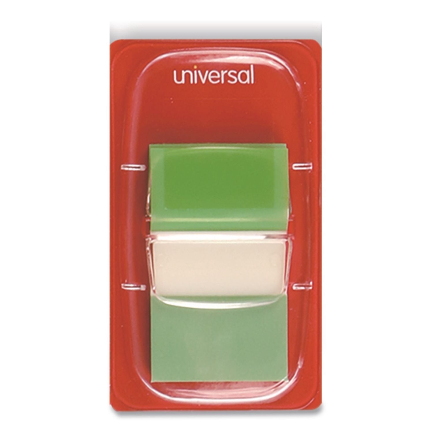 Deluxe Pop-Up Page Flags, 1 x 1.75, Five Assorted Colors, 50 Flags/Dispenser, 5 Dispensers/Pack