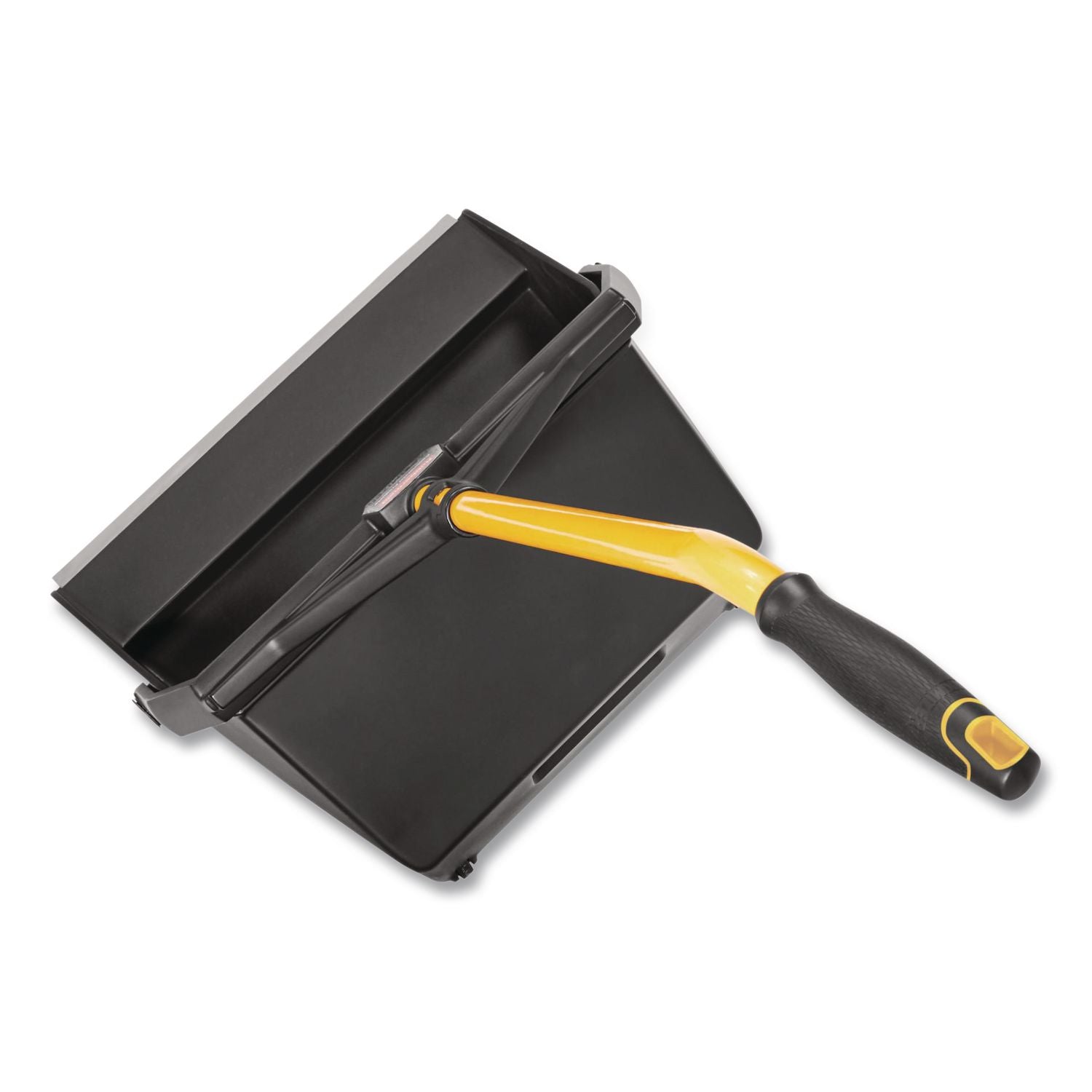 Maximizer Wet/Dry Debris Pan, 16.88w x 29h, Plastic, Yellow/Black