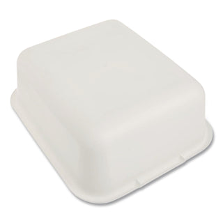 Microban Dishpan, 4.5 gal, 14.5" x 12.5" x 5.7", White, 6/Carton