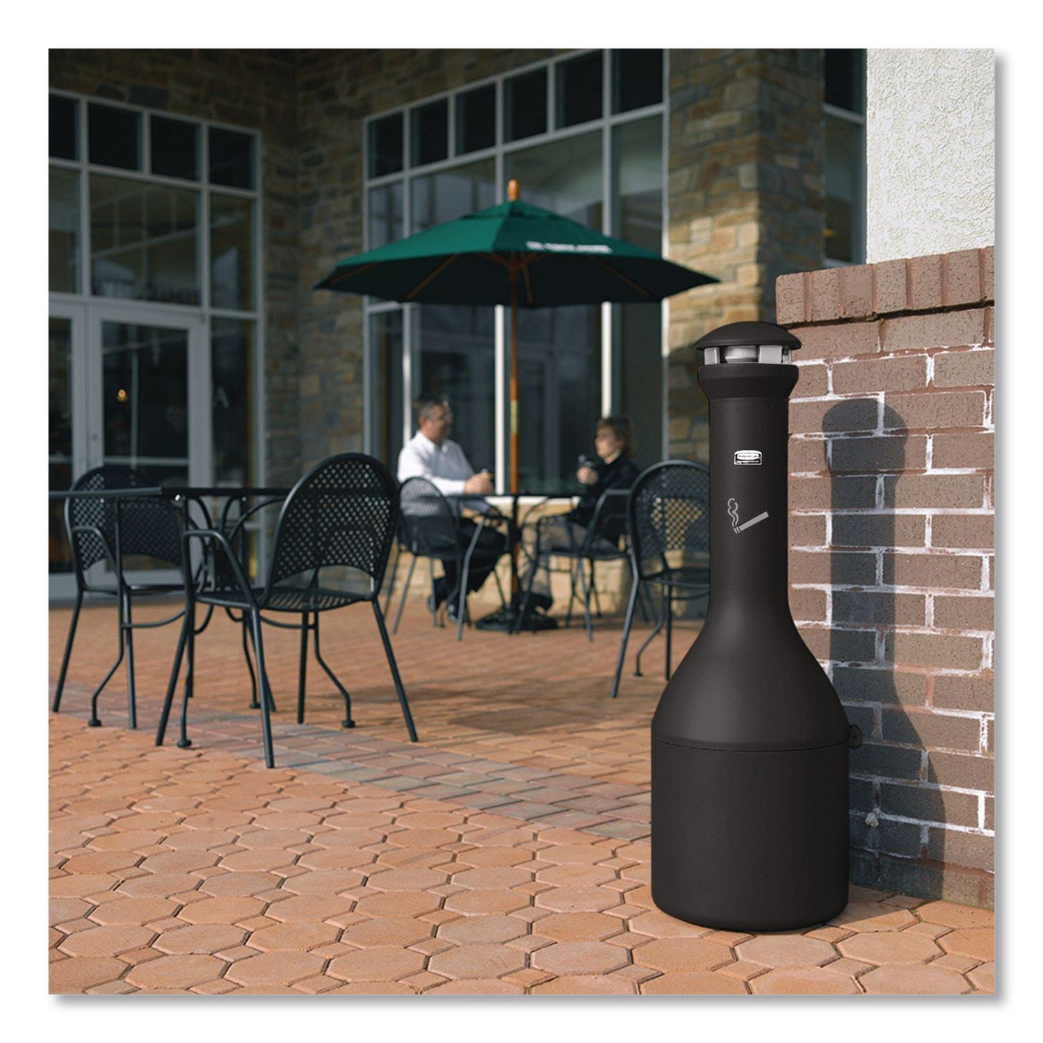 Rubbermaid Weather Resistance Smoking Receptacle, Sold as 1 Each