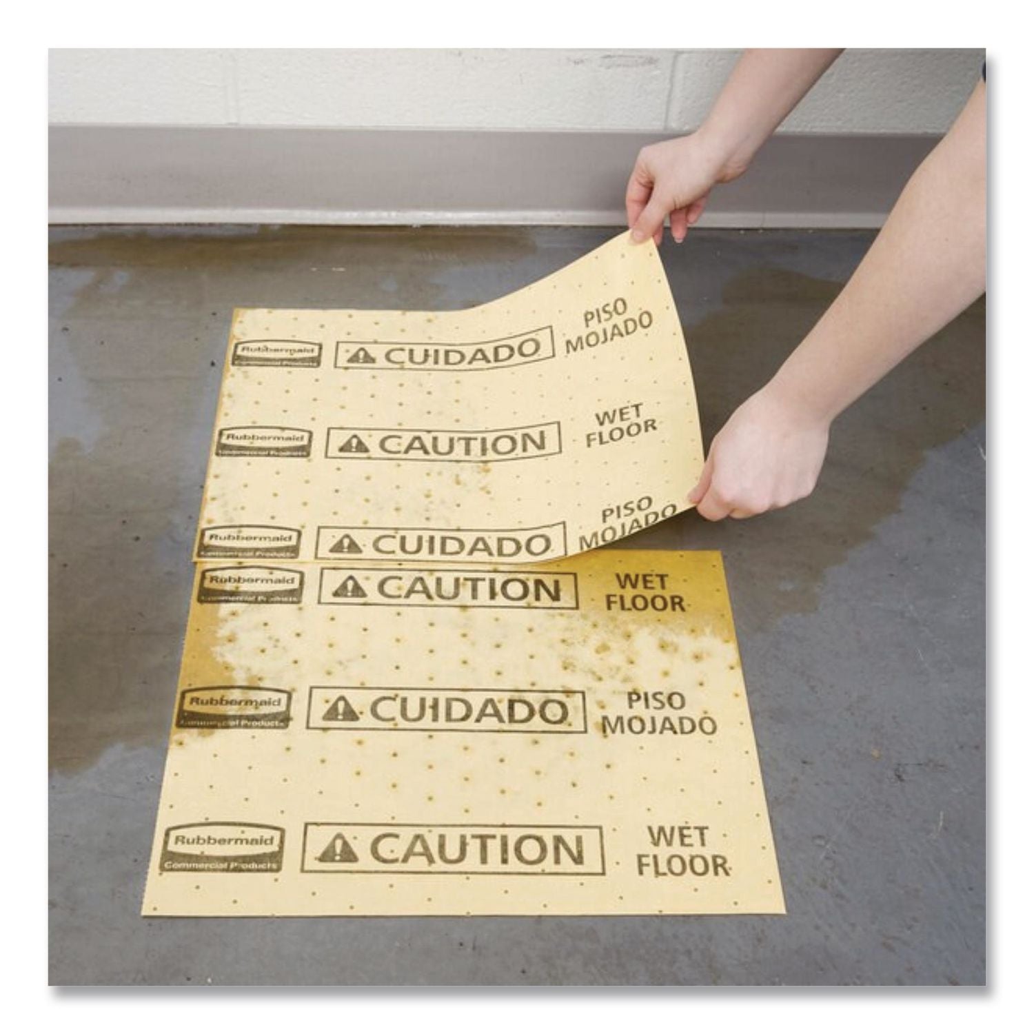 Over-The-Spill Pad Tablet, 12 oz, 14 x 16.5, 25/Pack