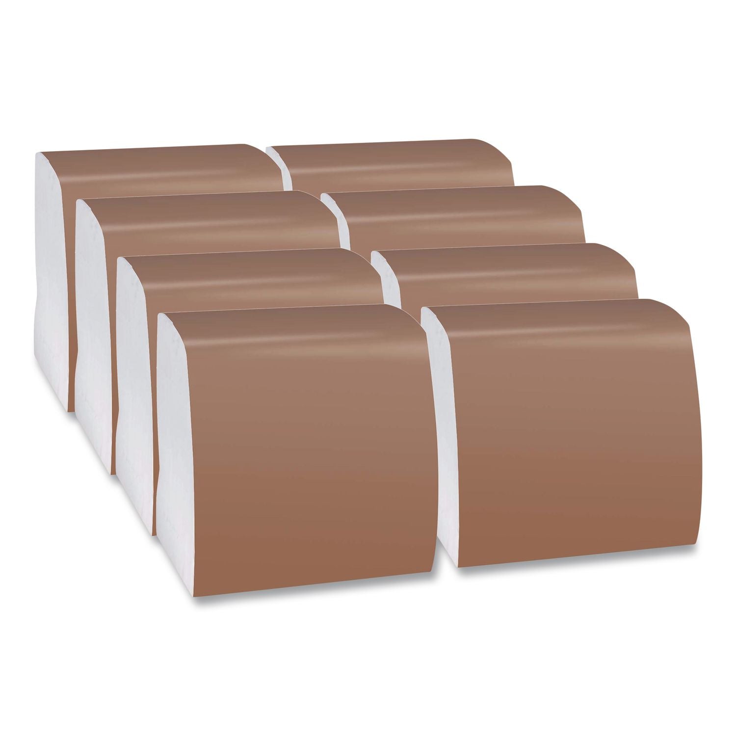 1/4-Fold Dinner Napkins, 1-Ply, 16 3/4 x 17, White, 250/Pack, 16/Carton