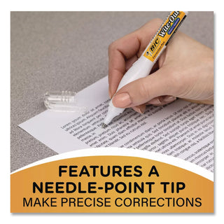 Wite-Out Shake 'n Squeeze Correction Pen, 8 mL, White