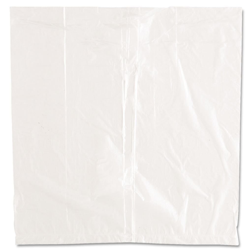 Ice Bucket Liner Bags, 3 qt, 0.24 mil, 12" x 12", Clear, 1,000/Carton
