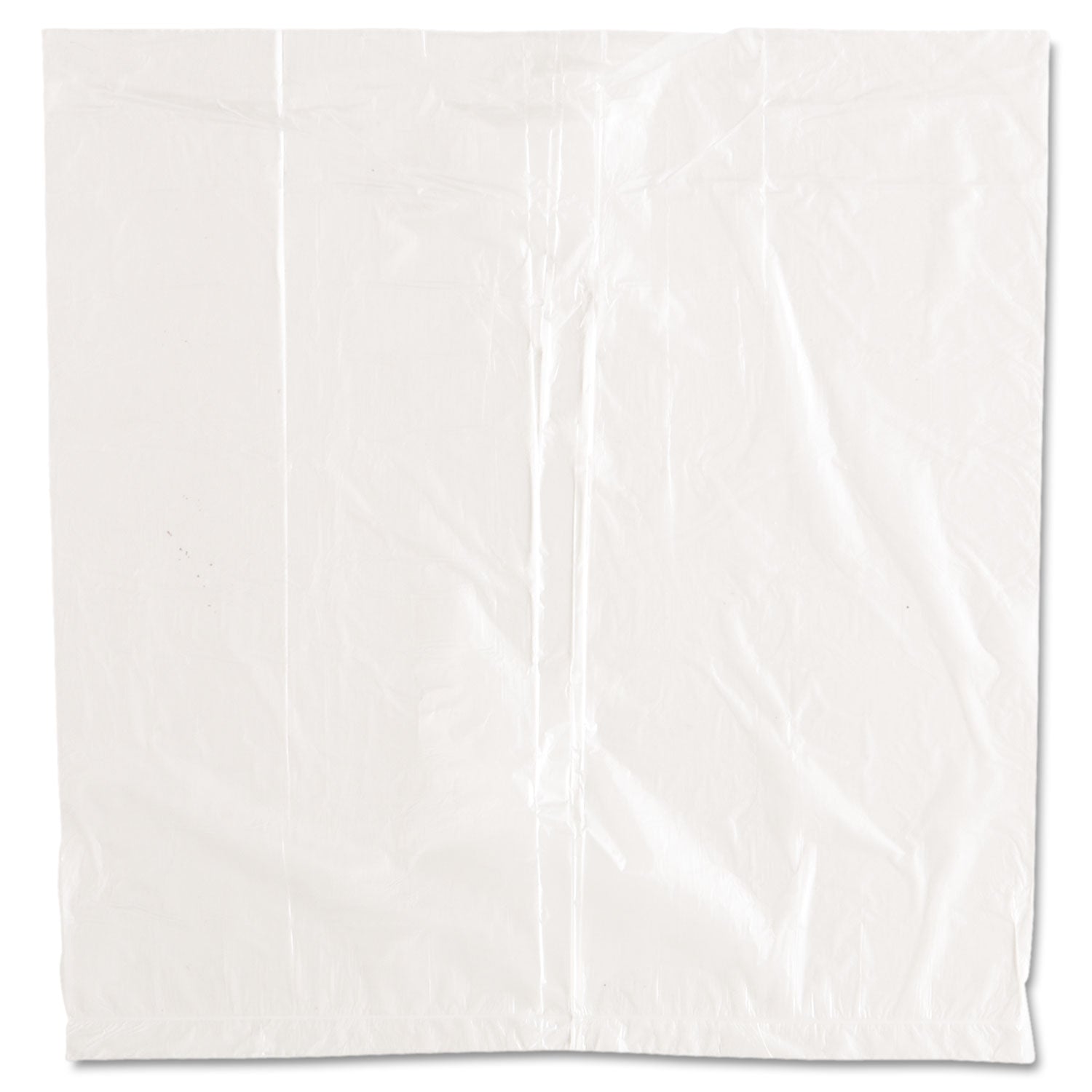 Ice Bucket Liner Bags, 3 qt, 0.24 mil, 12" x 12", Clear, 1,000/Carton