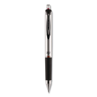 207 Impact Gel Pen, Retractable, Bold 1 mm, Red Ink, Black/Red Barrel