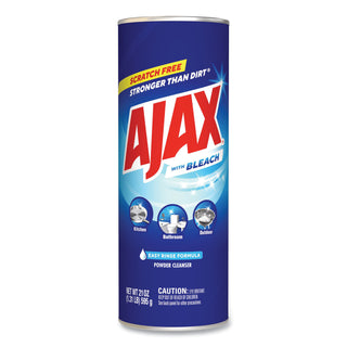 AJAX Powder Cleanser With Bleach - 21 oz (1.31 lb) - 1 Each - Non-scratching, Phosphate-free - White