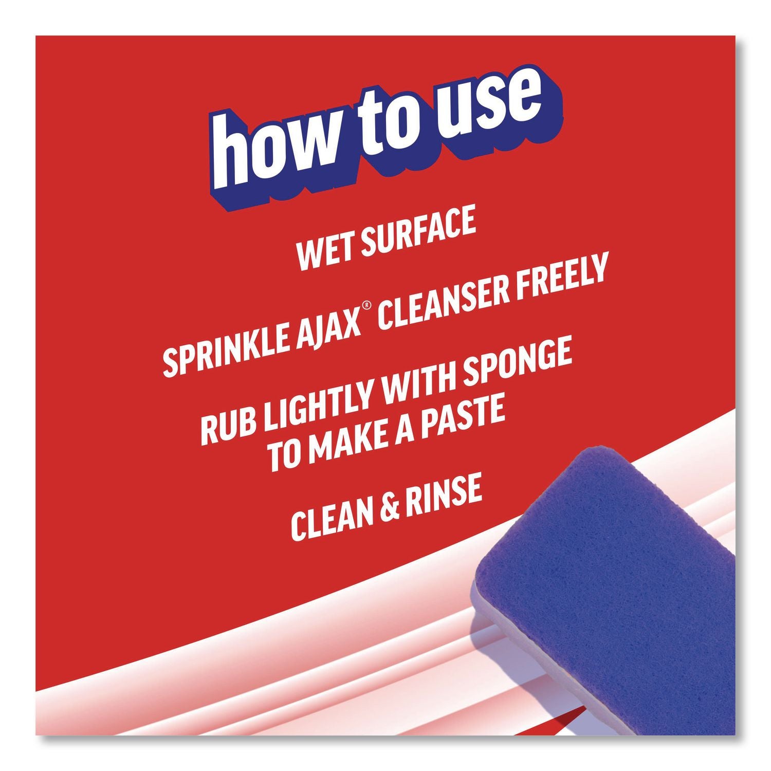 AJAX Powder Cleanser With Bleach - 21 oz (1.31 lb) - 1 Each - Non-scratching, Phosphate-free - White