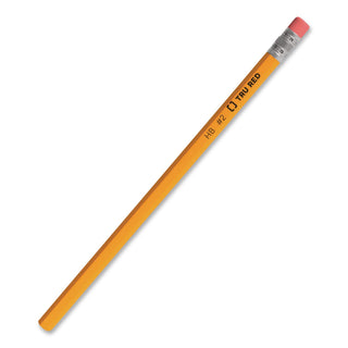 Wooden Pencil, HB (#2), Black Lead, Yellow Barrel, Dozen