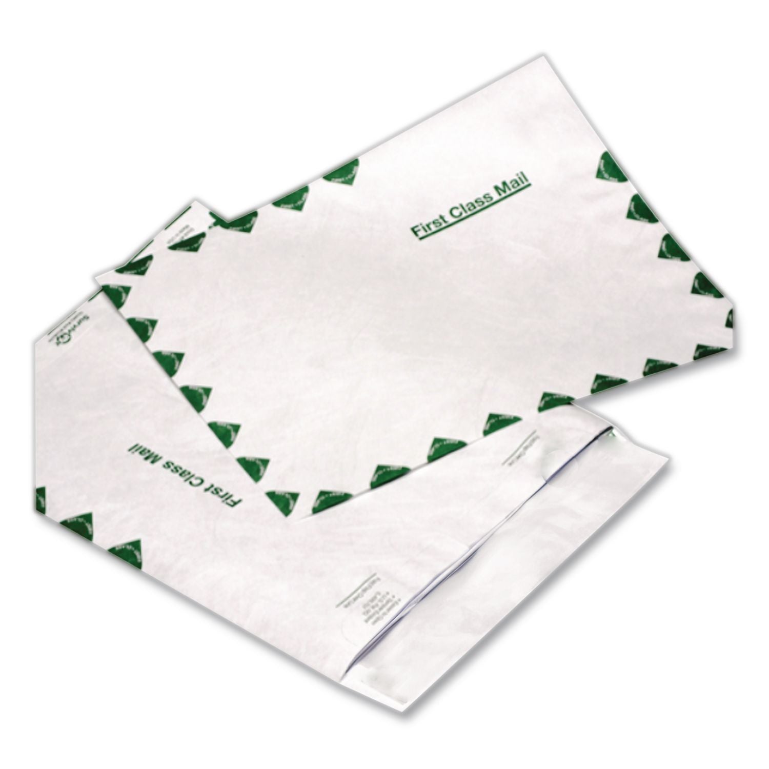 Ship-Lite Envelope, First Class, #10 1/2, Cheese Blade Flap, Redi-Strip Adhesive Closure, 9 x 12, White, 100/Box