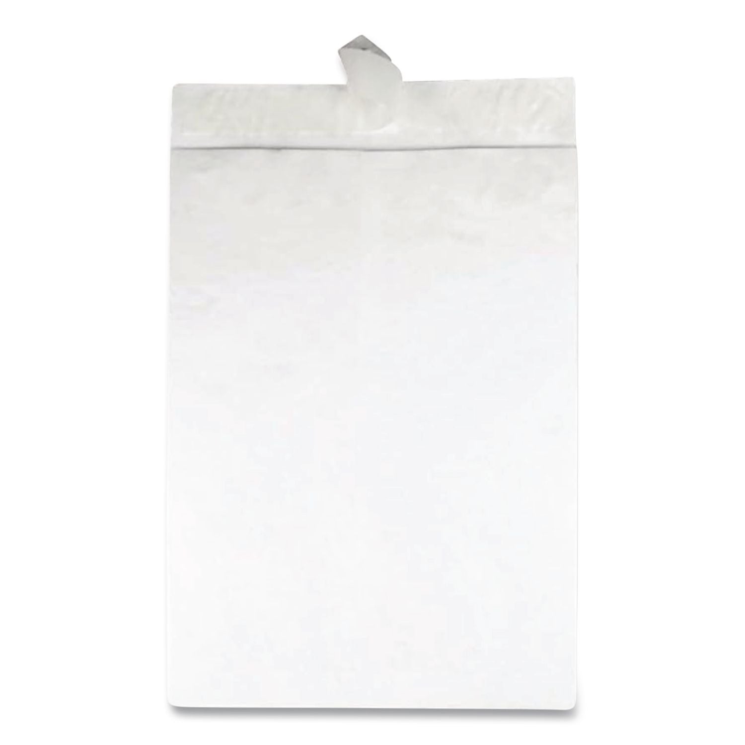Heavyweight 18 lb Tyvek Catalog Mailers, Square Flap, Redi-Strip Adhesive Closure, 14.25 x 20, White, 25/Box