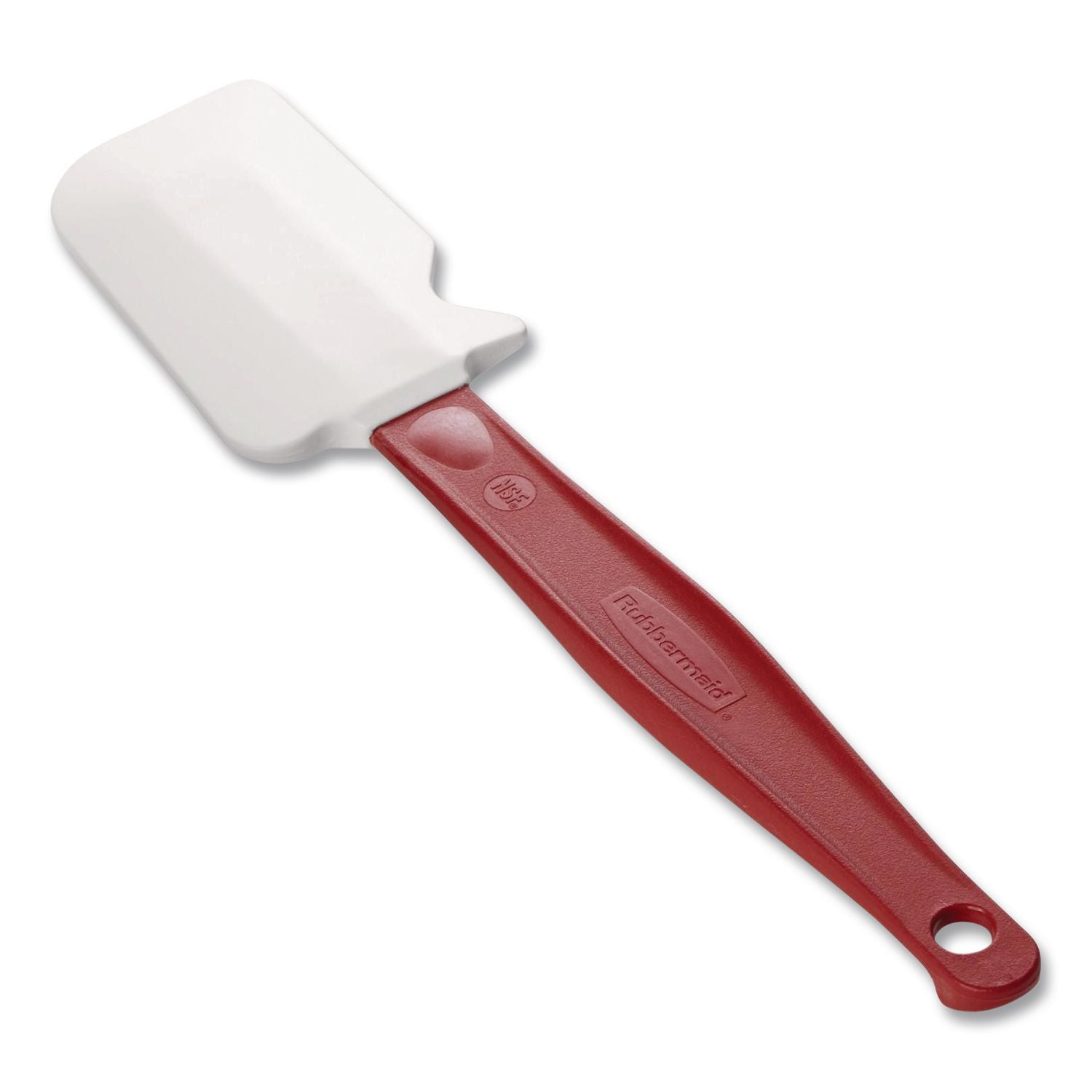 High-Heat Cook's Scraper, 9 1/2 in, Red/White