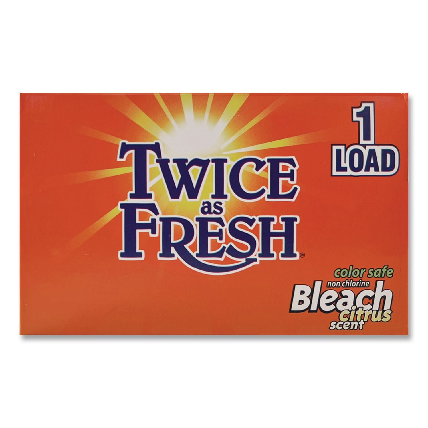 Color Safe Powder Bleach, Vend Pack, 1 load Box, 100/Carton