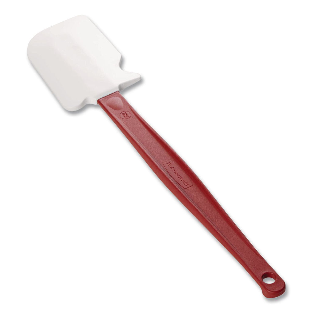 High-Heat Cook's Scraper, 13 1/2", Red/White, Sold as 1 Each
