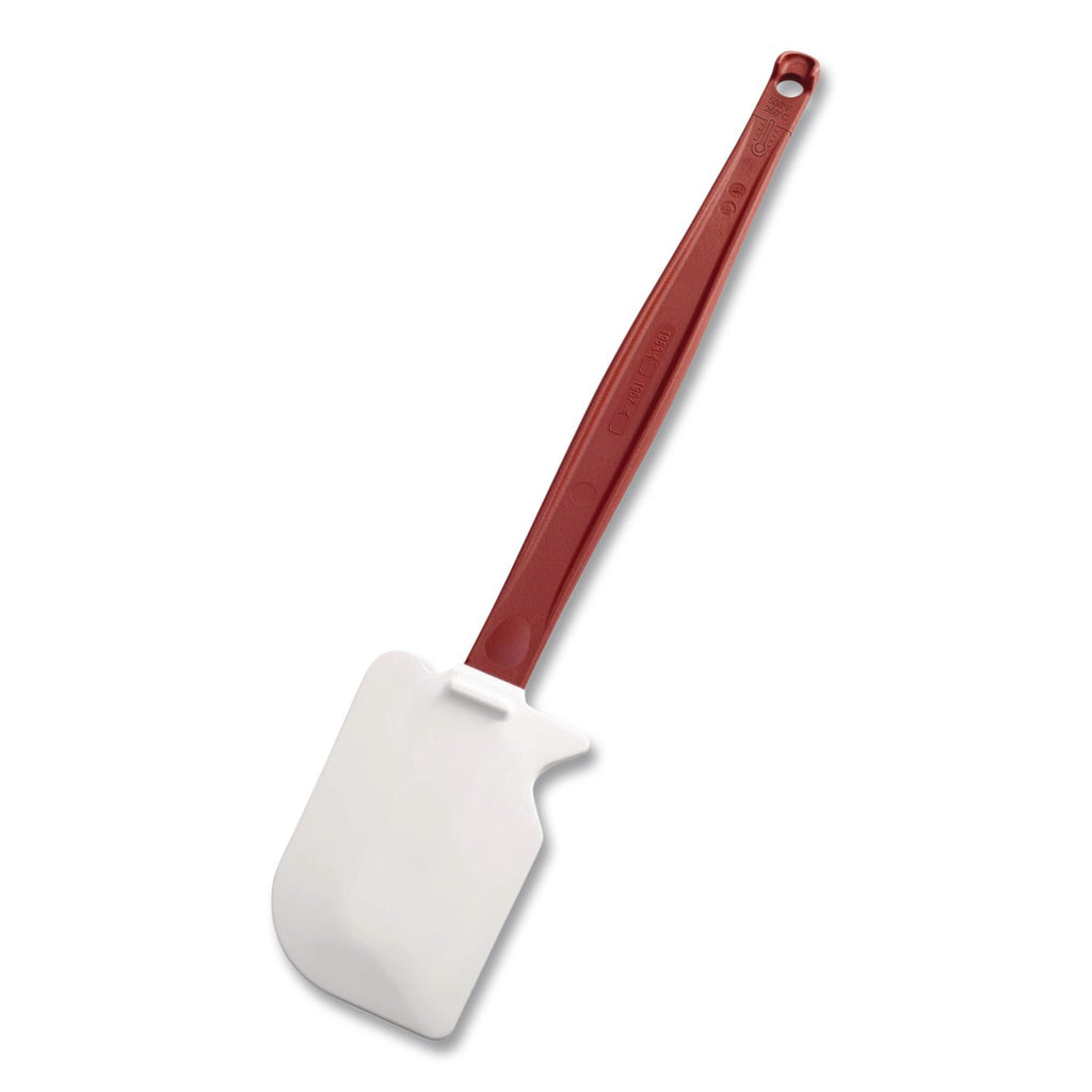 High-Heat Cook's Scraper, 13 1/2", Red/White, Sold as 1 Each