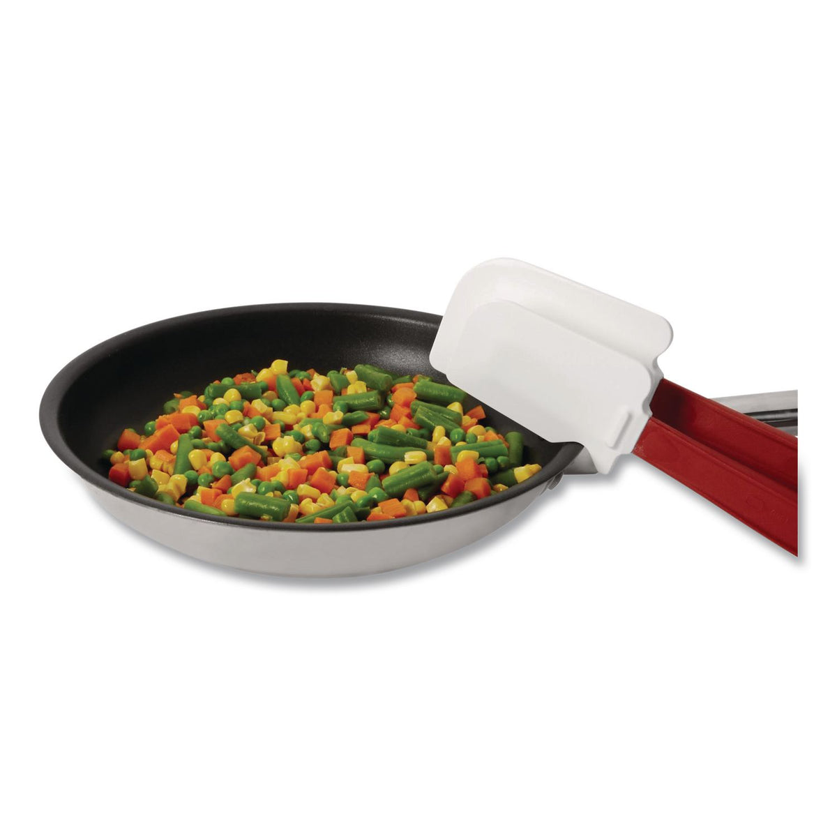 High-Heat Cook's Scraper, 13 1/2", Red/White, Sold as 1 Each