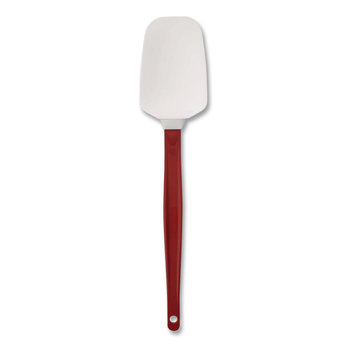 High Heat Scraper Spoon, White w/Red Blade, 13 1/2