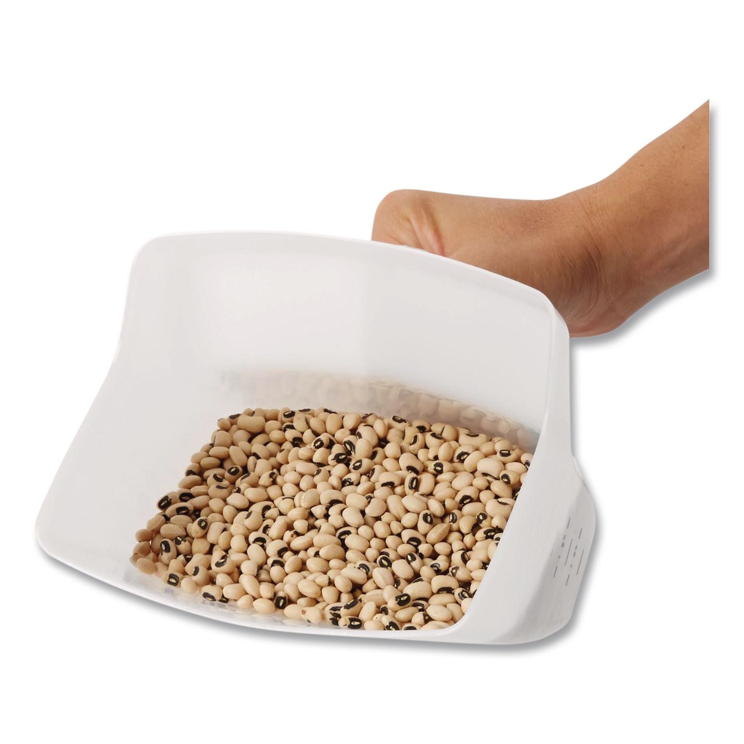Bouncer Bar/Utility Scoop, 64oz, White