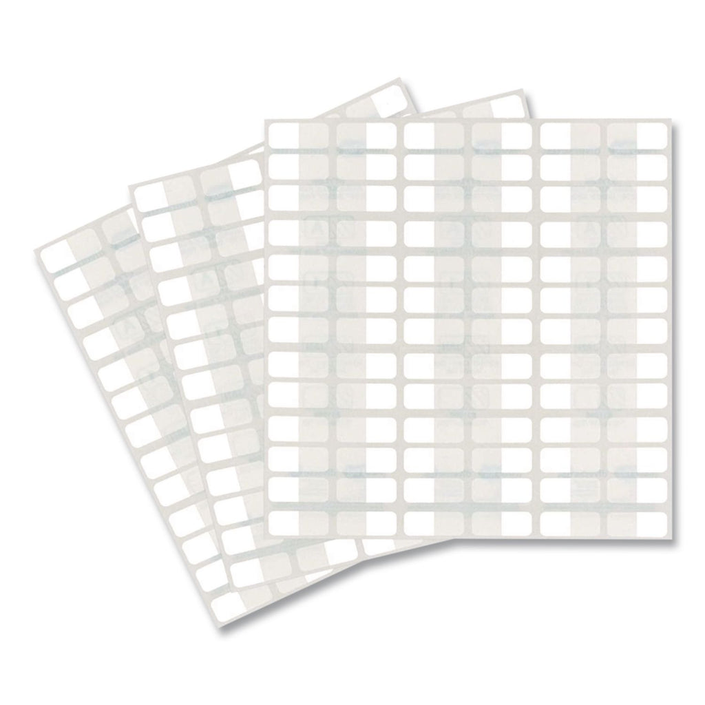 Legal Index Tabs, Customizable: Handwrite Only, 1/5-Cut, White, 1" Wide, 104/Pack
