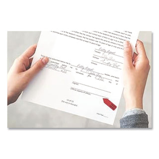 Arrow Message Page Flags in Dispenser, "Sign Here", Red, 120 Flags/Pack