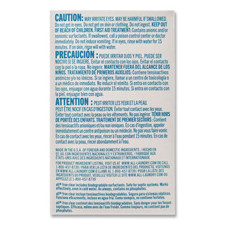Free Clear HE Liquid Laundry Detergent, Unscented, 1.6 oz Vend-Box, 100/Carton