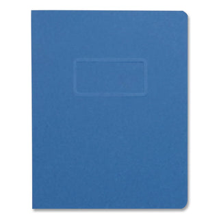 Two-Prong Pressboard Report Covers, Two-Prong Fastener, 3" Capacity, 8.5 x 11, Blue/Blue, 5/Pack