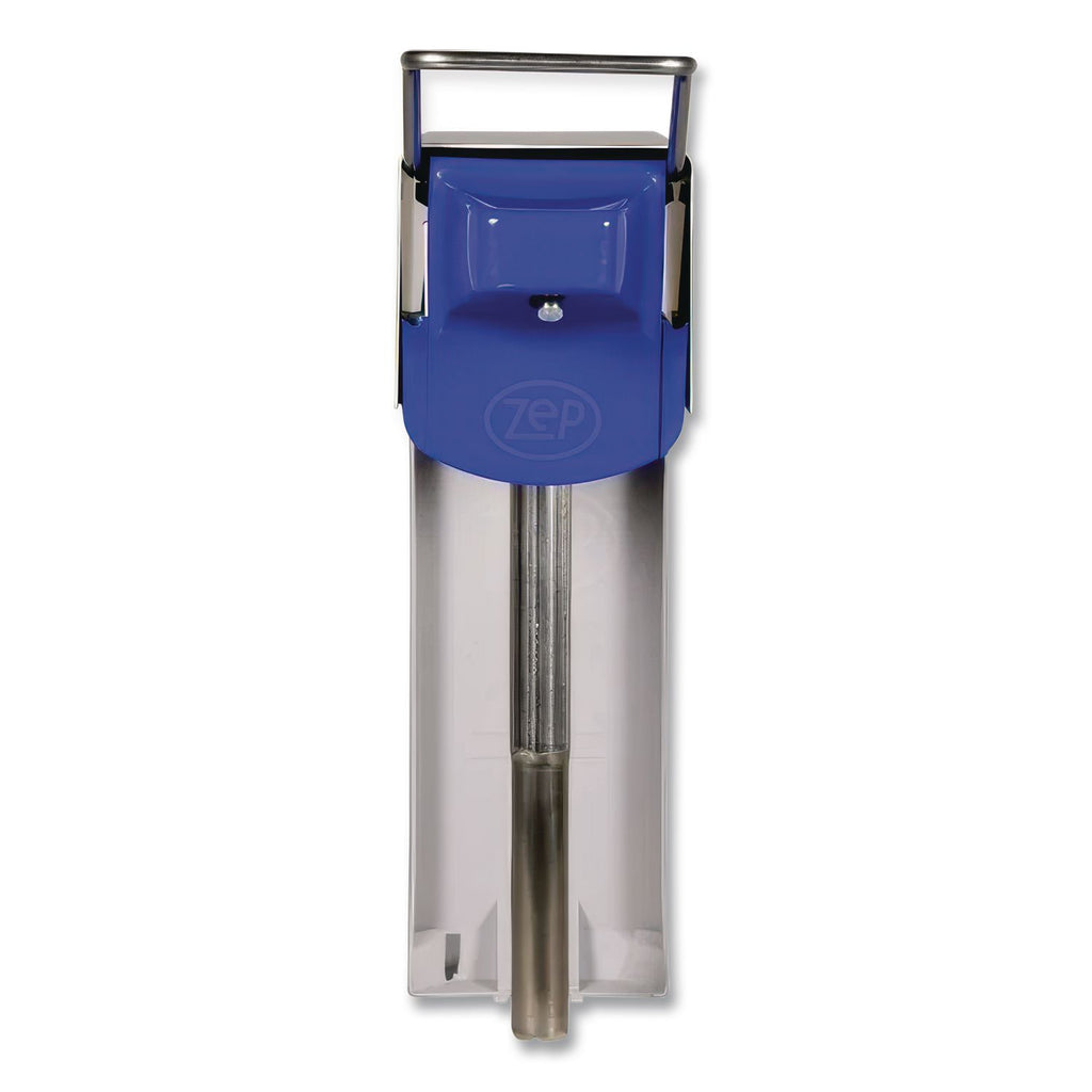 Heavy Duty Hand Care Wall Mount System, 1 gal, 5 x 4 x 14, Silver/Blue