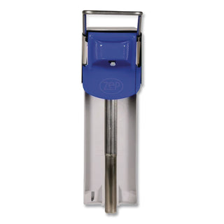Heavy Duty Hand Care Wall Mount System, 1 gal, 5 x 4 x 14, Silver/Blue