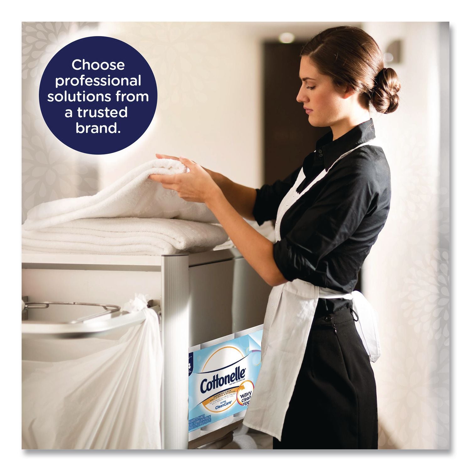 Clean Care Bathroom Tissue, Septic Safe, 1-Ply, White, 170 Sheets/Roll, 12 Rolls/Pack