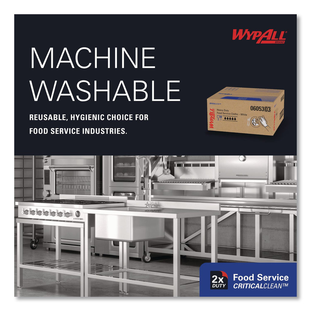 X50 Foodservice Towels, 1/4 Fold, 23.5 x 12.5, White, 200/Carton