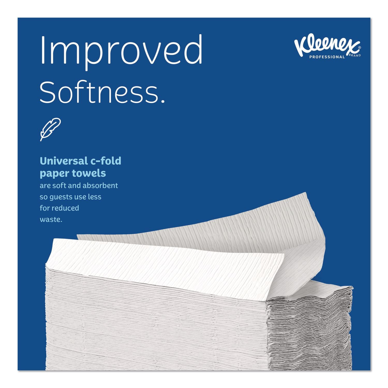 C-Fold Paper Towels, 1-Ply, 10.13 x 13.15, White, 150/Pack, 16 Packs/Carton