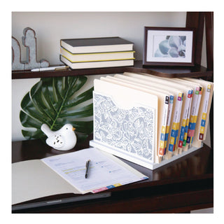 Yearly End Tab File Folder Labels, 19, 0.75 x 1.5, Gray, 500/Roll