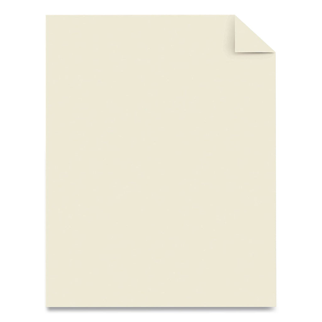 25% Cotton Business Paper, 24 lb Bond Weight, 8.5 x 11, Natural, 500 Sheets/Ream
