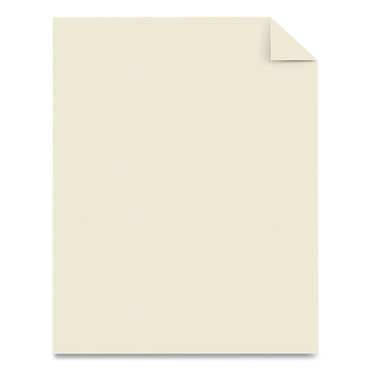 25% Cotton Business Paper, 24 lb Bond Weight, 8.5 x 11, Natural, 500 Sheets/Ream